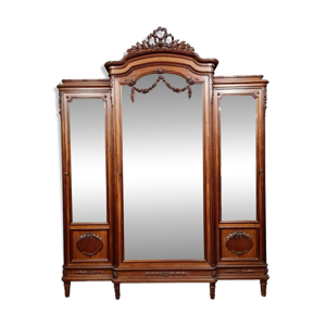 Bibliothèque Louis XVI - acajou