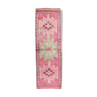 3x10 Turkish Vintage Runner Rug 3.1x9.11 ft