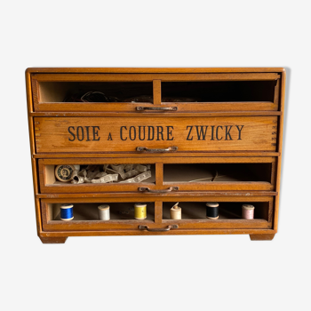 Zwicky haberdashery display cabinet