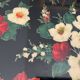 Formica top, floral motif, 50s.
