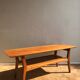 Table basse en teck des années 1960