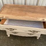 Dresser style Louis XV old painted
