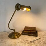 Notary lamp, brass piano lamp