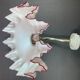 Old Suspension complete lampshade pleated glass wall lamp vintage ceiling lamp