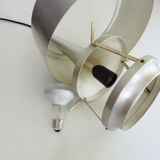 Spage Age brushed aluminum hanging lamp