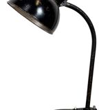 Black Industrial Bauhaus Table Lamp, 1930s