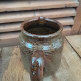 Pitcher decanter in glazed sandstone