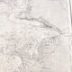 Map of the west coast of France from Belle Ile to Ile d'Yeu
