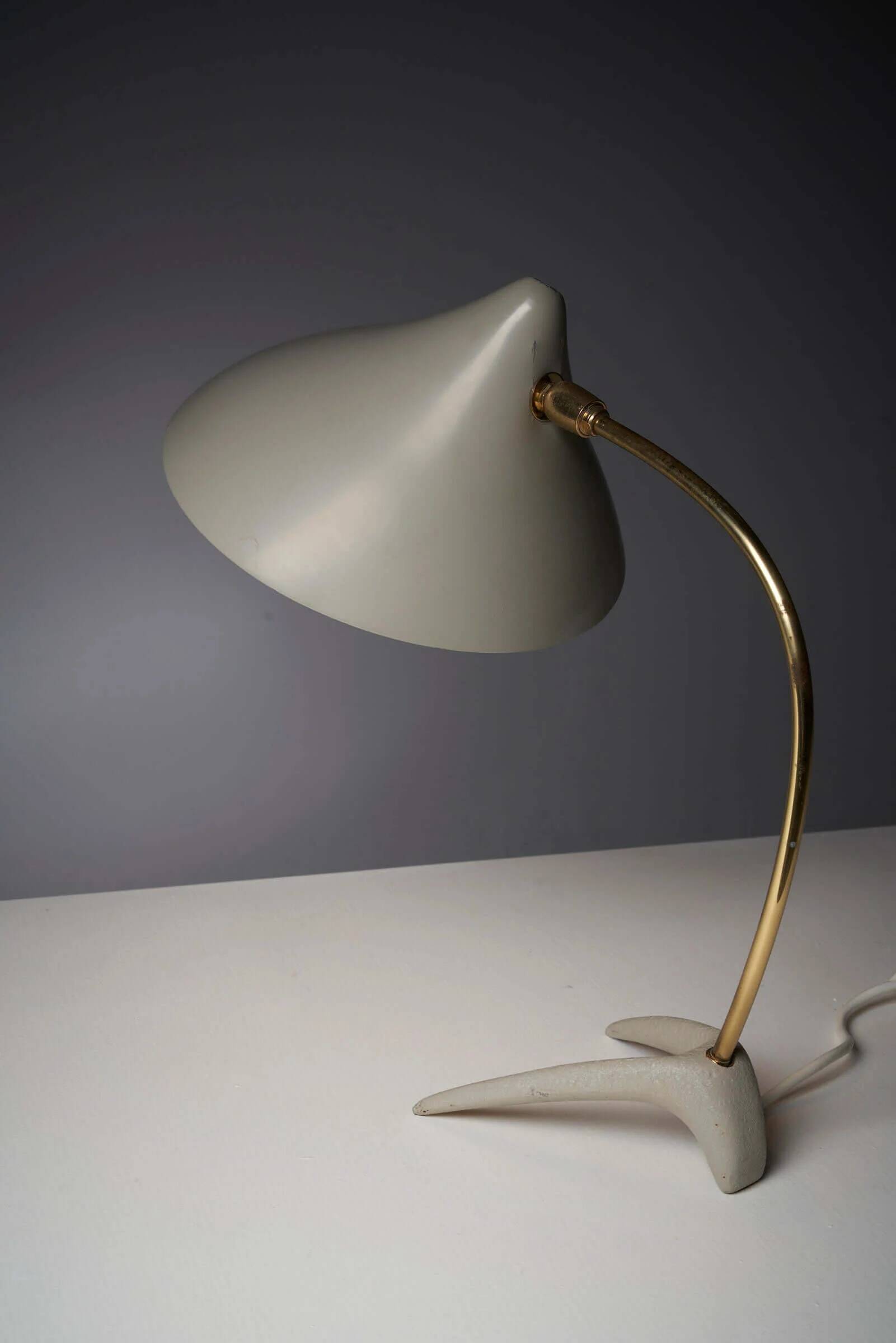 'Crowfoot' desk lamp by Karl-Heinz Kinsky