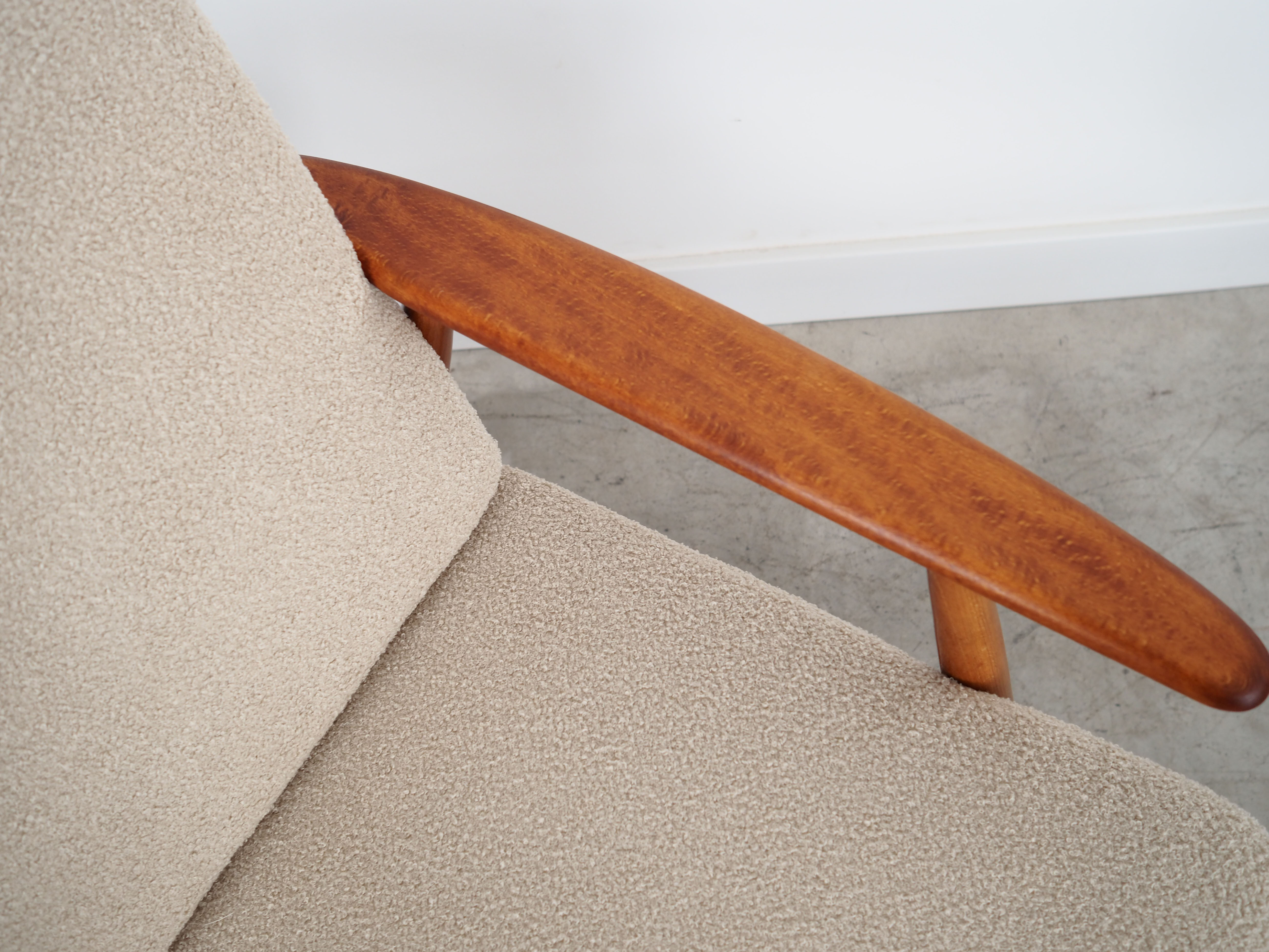 Beech armchair, Danish design, 1970s, production: Denmark