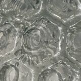 Old molded glass flower picker, 19 holes