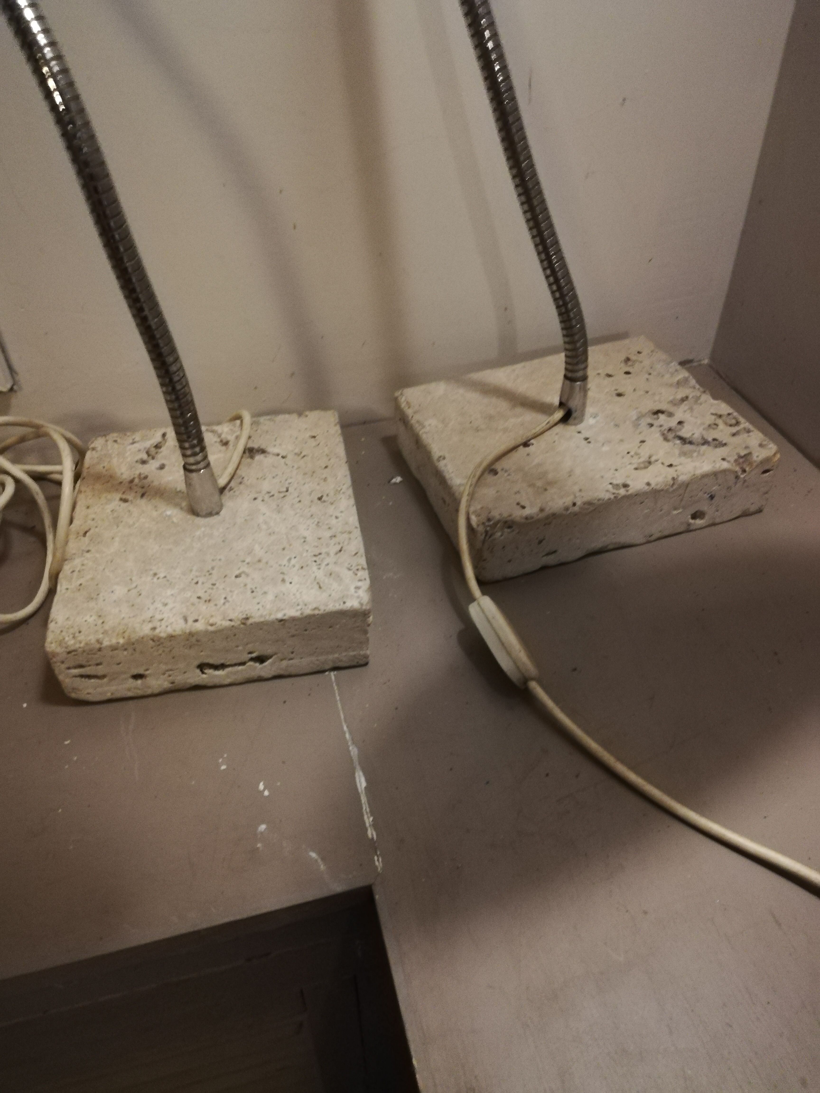 Pair of articulated lamps