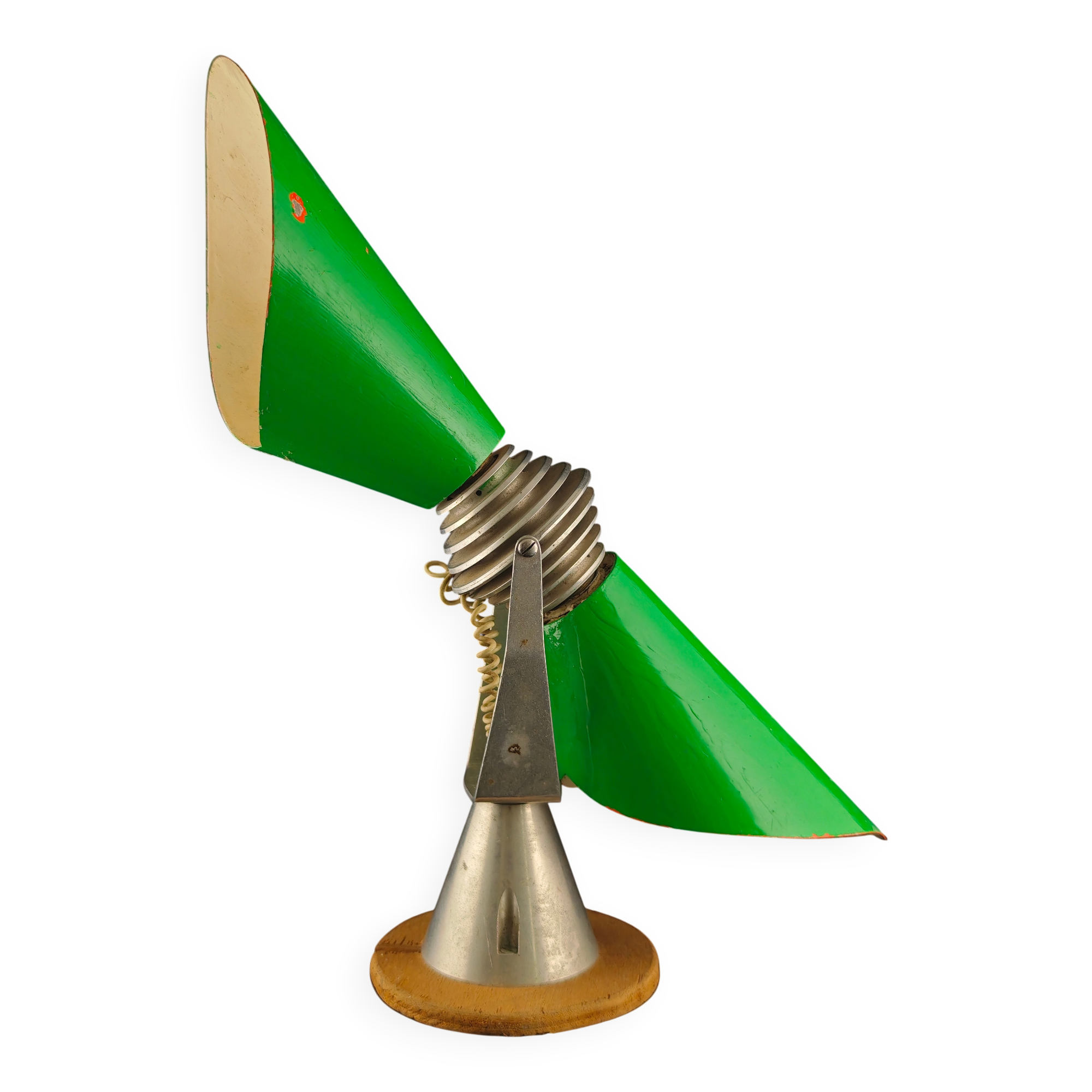 double cone workshop lamp