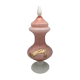 Old bonbonnière in opaline glass pink and white p. schneider 28 cm
