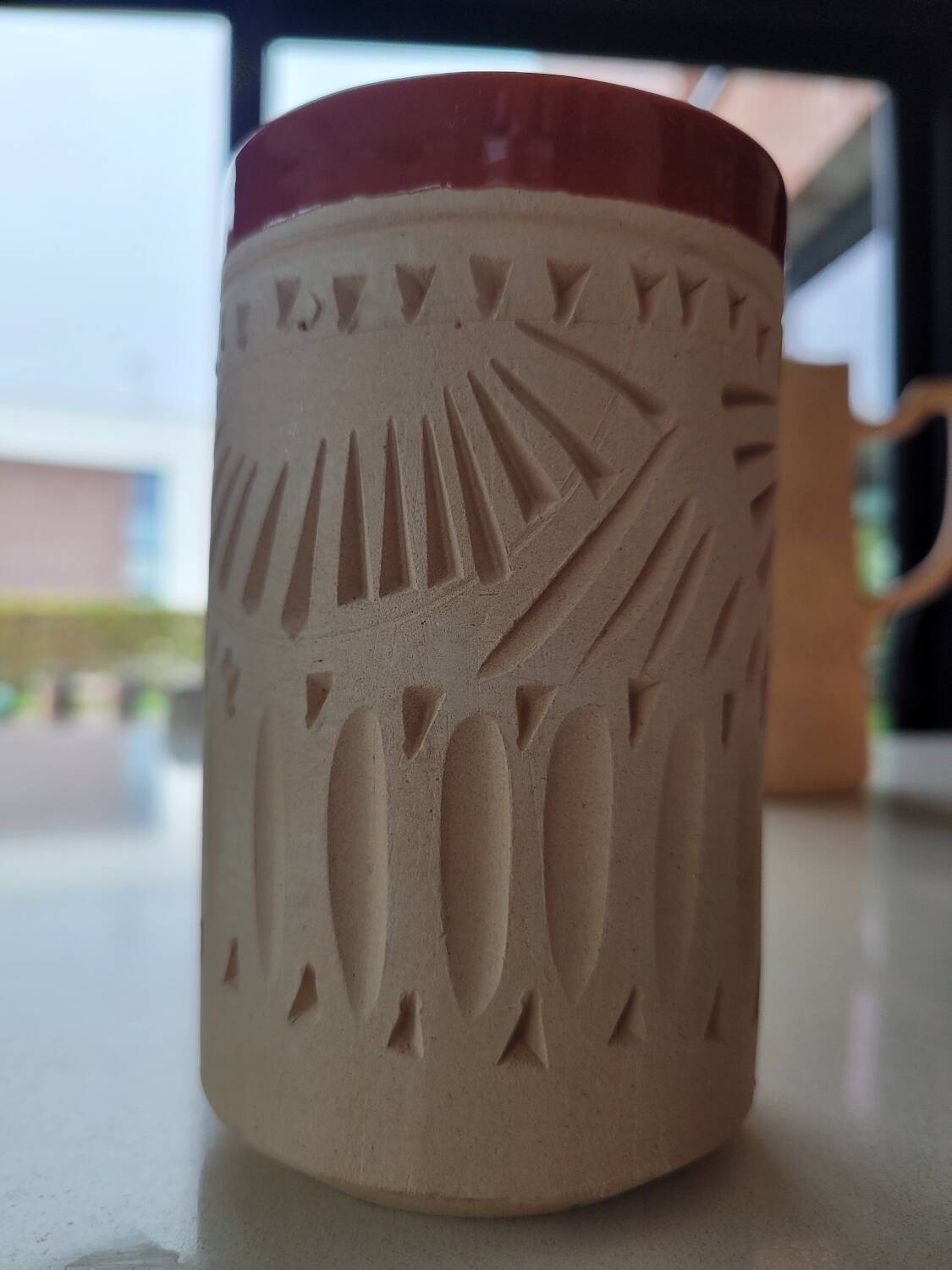 Terracotta orangeade service