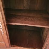 Buffet at the height of support period 18th in walnut