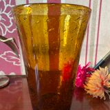 Biot bubble glasses vase