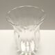 Transparent Murano Glass Vase by Moretti and Nason, Labeled, Italy 1990s