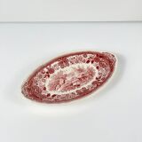 Small oval dish "Burgenland", Villeroy & Boch, red