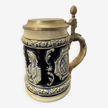 Old Western Germany beer mug