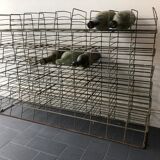 Old metal bottle holders