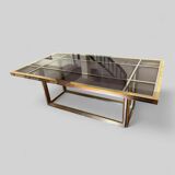Important Dining Table by Romeo Rega, Italian Design Circa 197