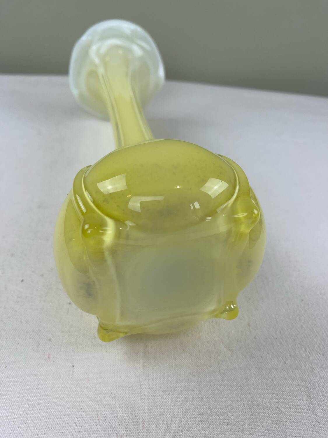 Yellow corolla vase