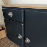 Low metal sideboard year 1950