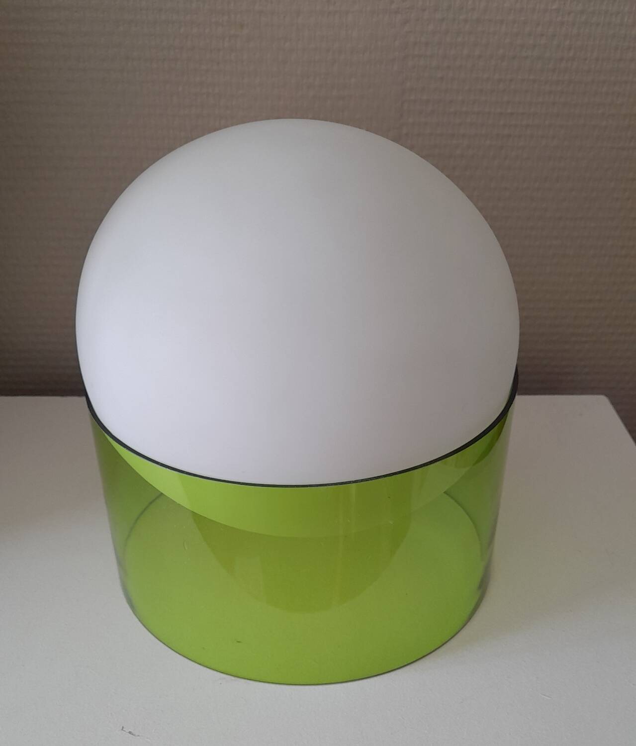 Lampe globe space age Ikea vintage 90'
