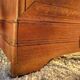 Louis-Philippe 19th century solid oak chest of 4 drawers