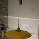 Hanging lamp with counterweight Italy 1950s