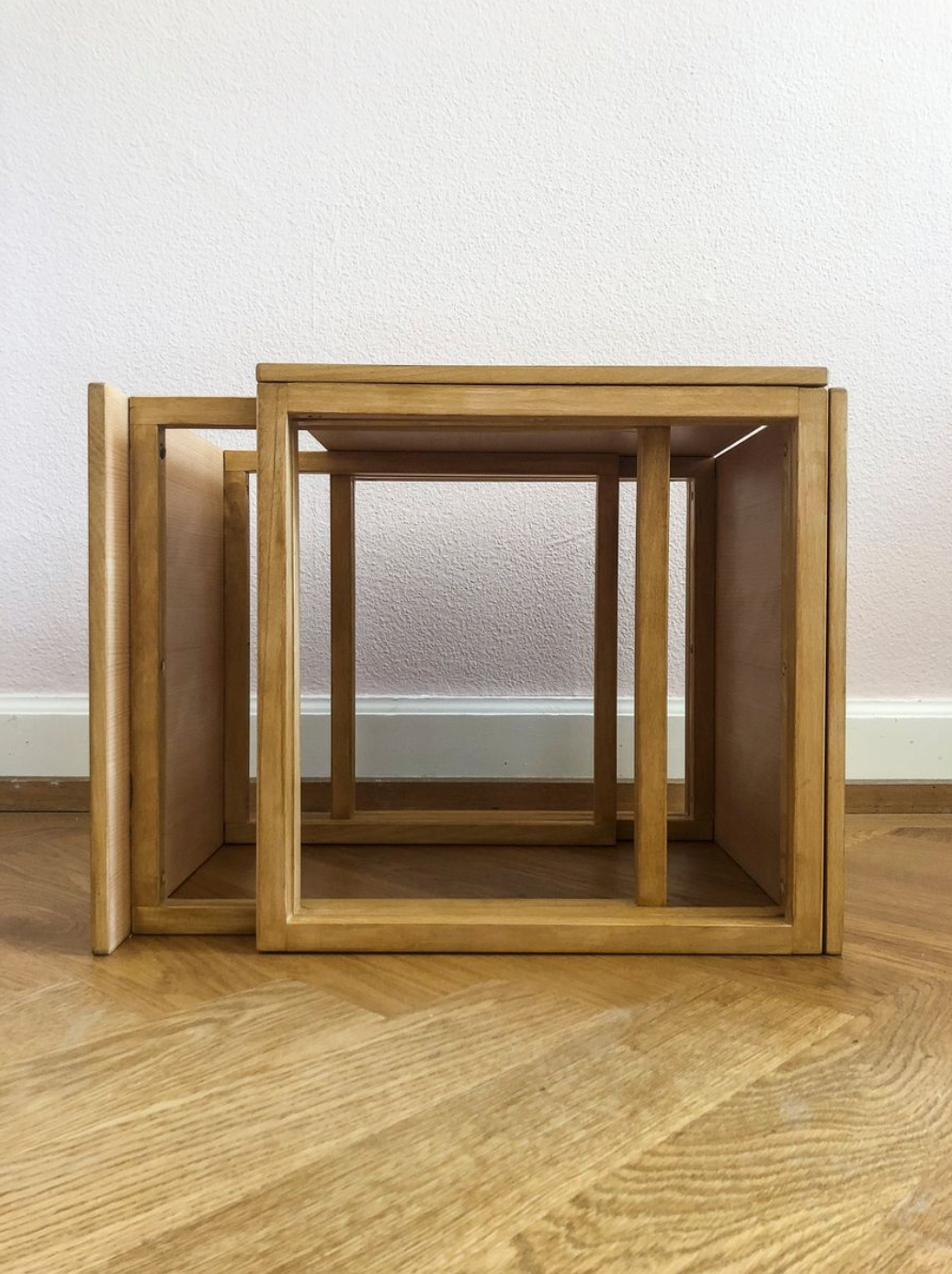 Danish pull out tables by Kai Kristiansen for Vildbjerg Møbelfabrik