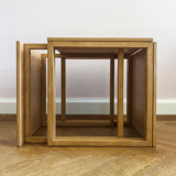 Danish pull out tables by Kai Kristiansen for Vildbjerg Møbelfabrik