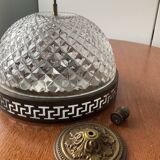 Ceiling lamp half old globe