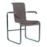 Vintage Tecta B20 armchair, minimalist tubular chair.