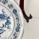 4 bols, coupelles motif oignon bleu