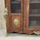 Late 19th century Regency style bookcase in rosewood and oak, removable