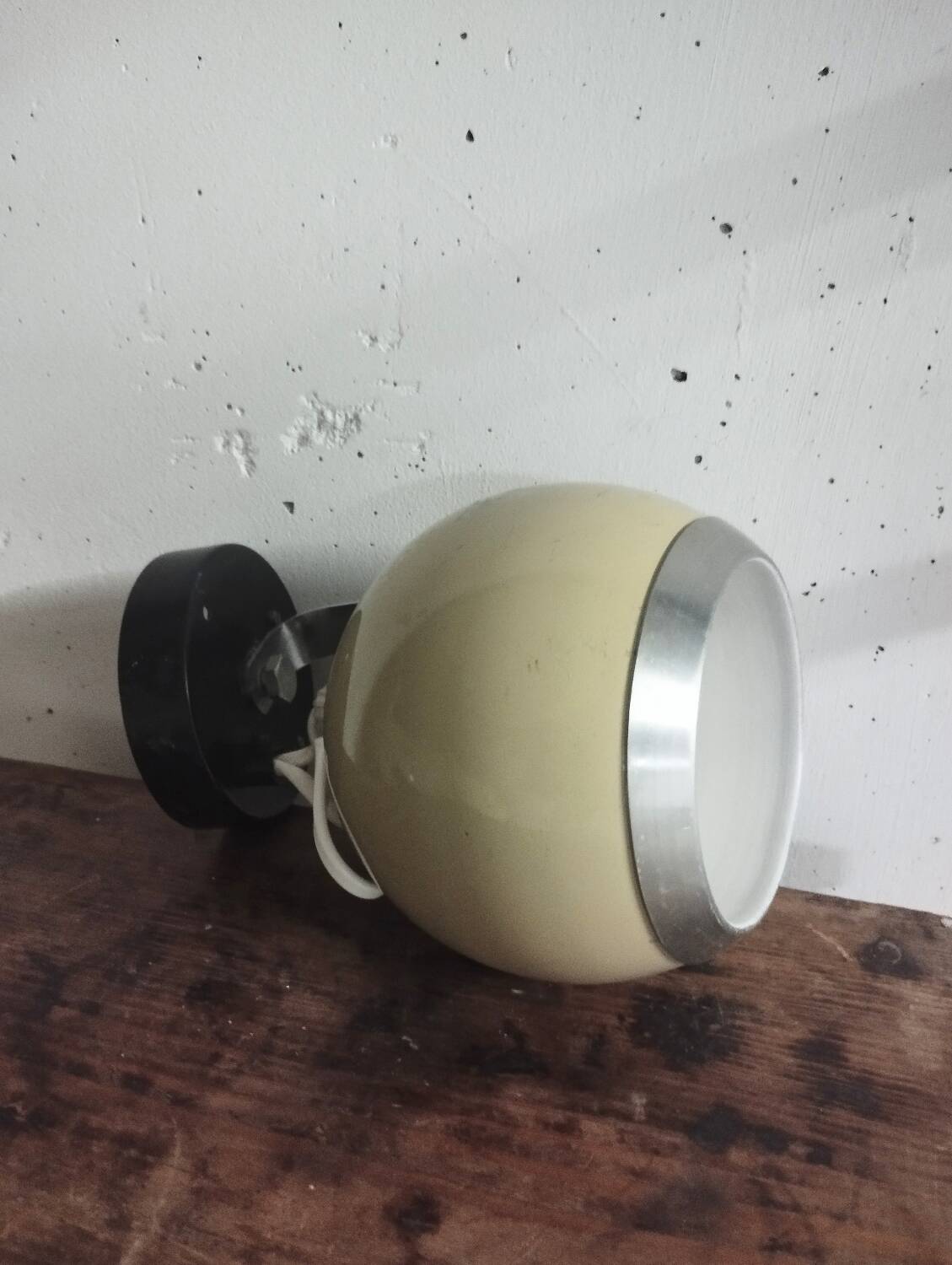 Vintage eye ball wall lamp