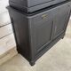 Vaisselier early XX th black patina