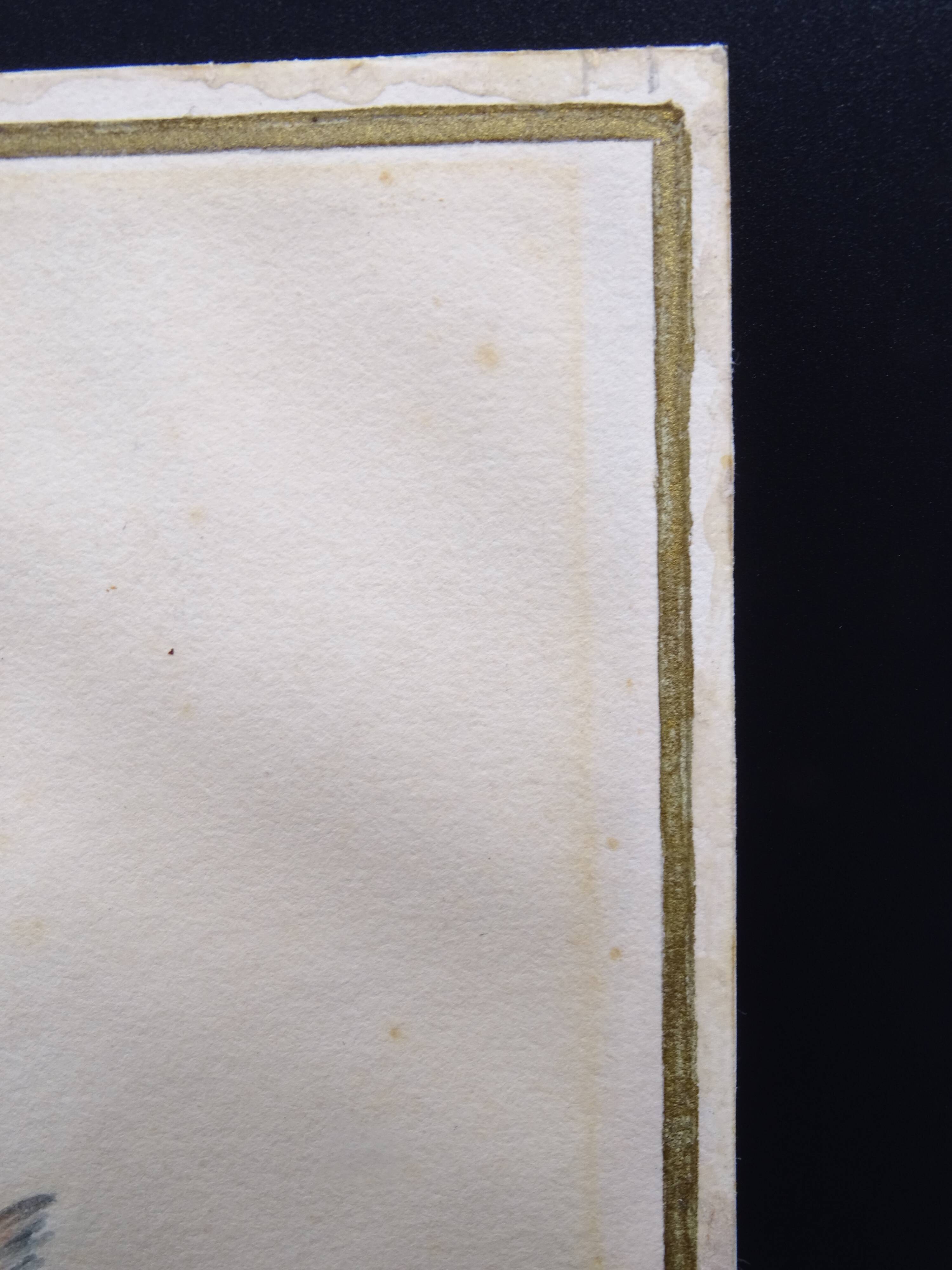 Still life with Pisces, lemon and knife by Louis Chavannes - Watercolor dated 1945