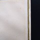 Still life with Pisces, lemon and knife by Louis Chavannes - Watercolor dated 1945