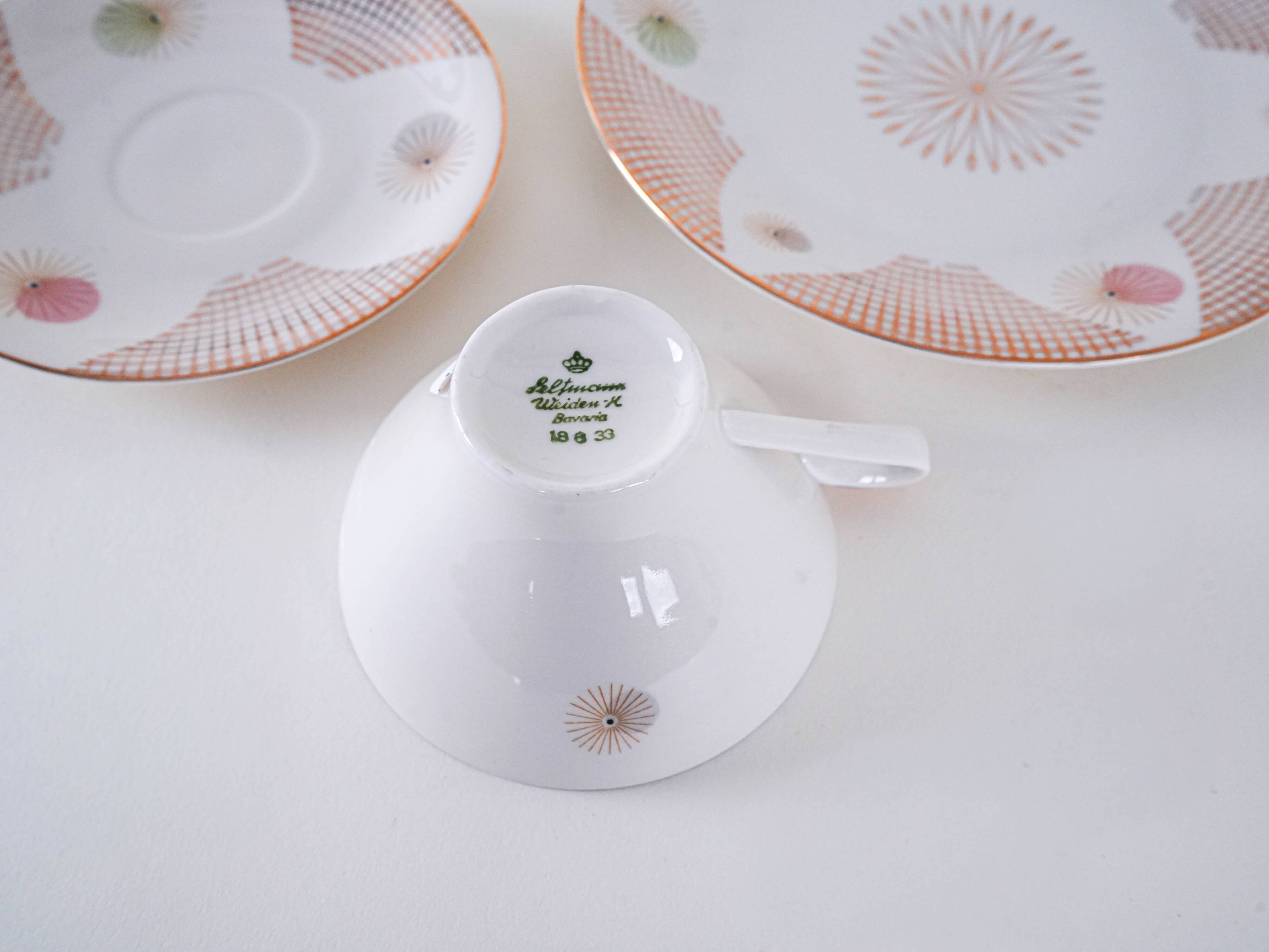 Tasse en porcelaine, Allemagne années 1960