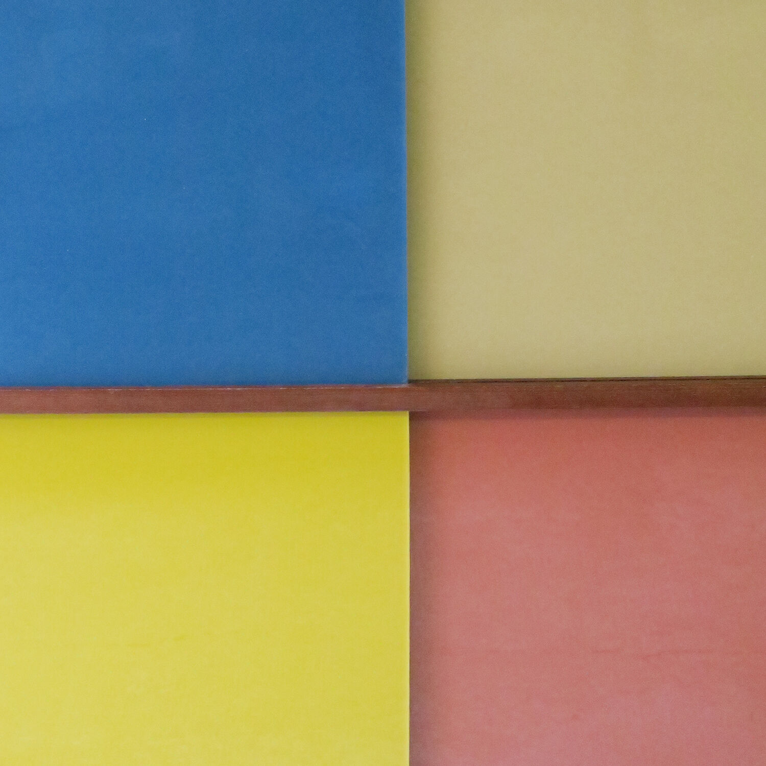 Vintage modernist library from the 60s