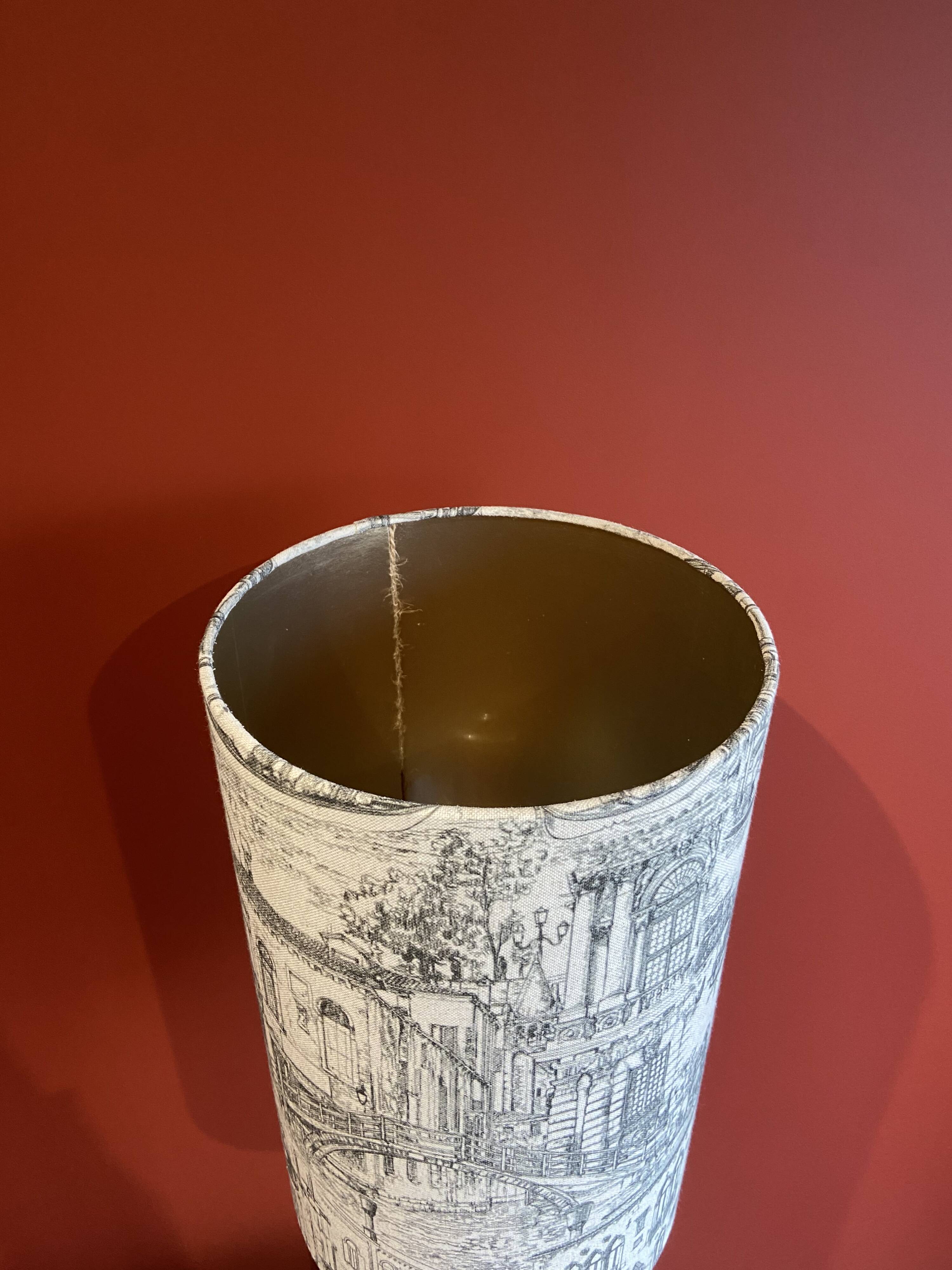 Table lamp "German Magdeburg Shell Socket" World War I, from
