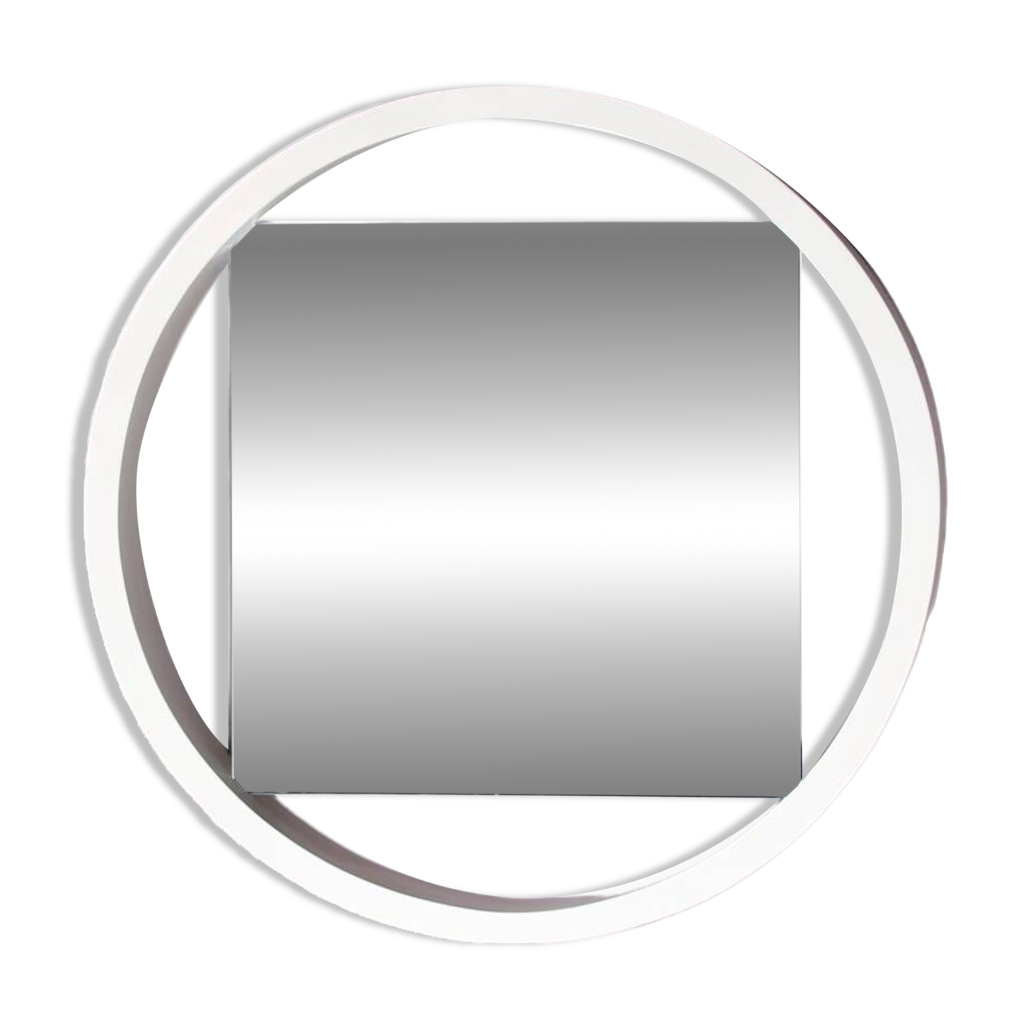 Miroir « DZ84 » des années 1950 par Benno Premsela pour Spectrum, Pays-Bas