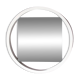 1950s “DZ84” Mirror by Benno Premsela for Spectrum, Netherlands