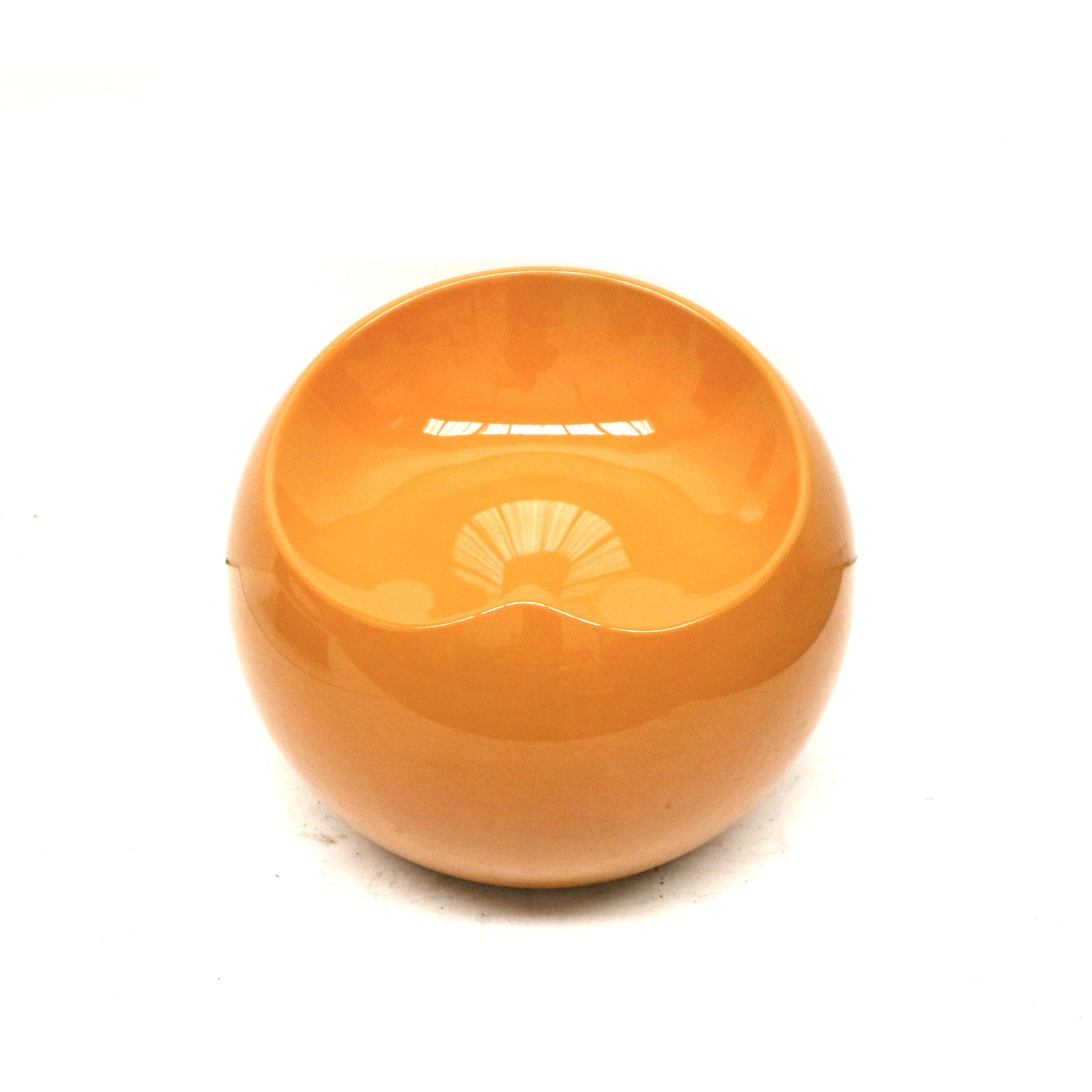Ottoman orange space age by Finn Stone, 1990s