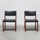 Ensemble de 6 chaises 'A3' par Alfred Hendrickx pour Belform, années 1960.
