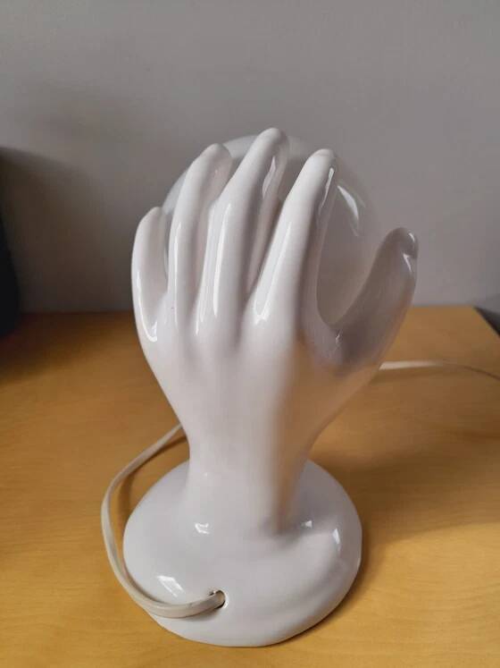 Ceramic table lamp 1980