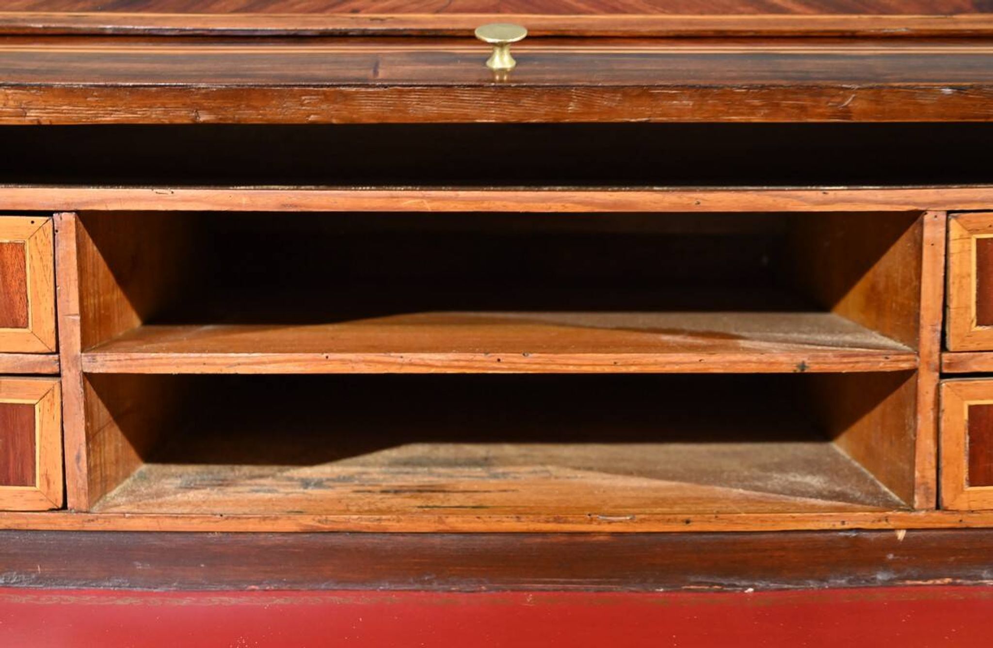 Mahogany and Rosewood Cylinder Desk, Louis XV period – 1st part XVI